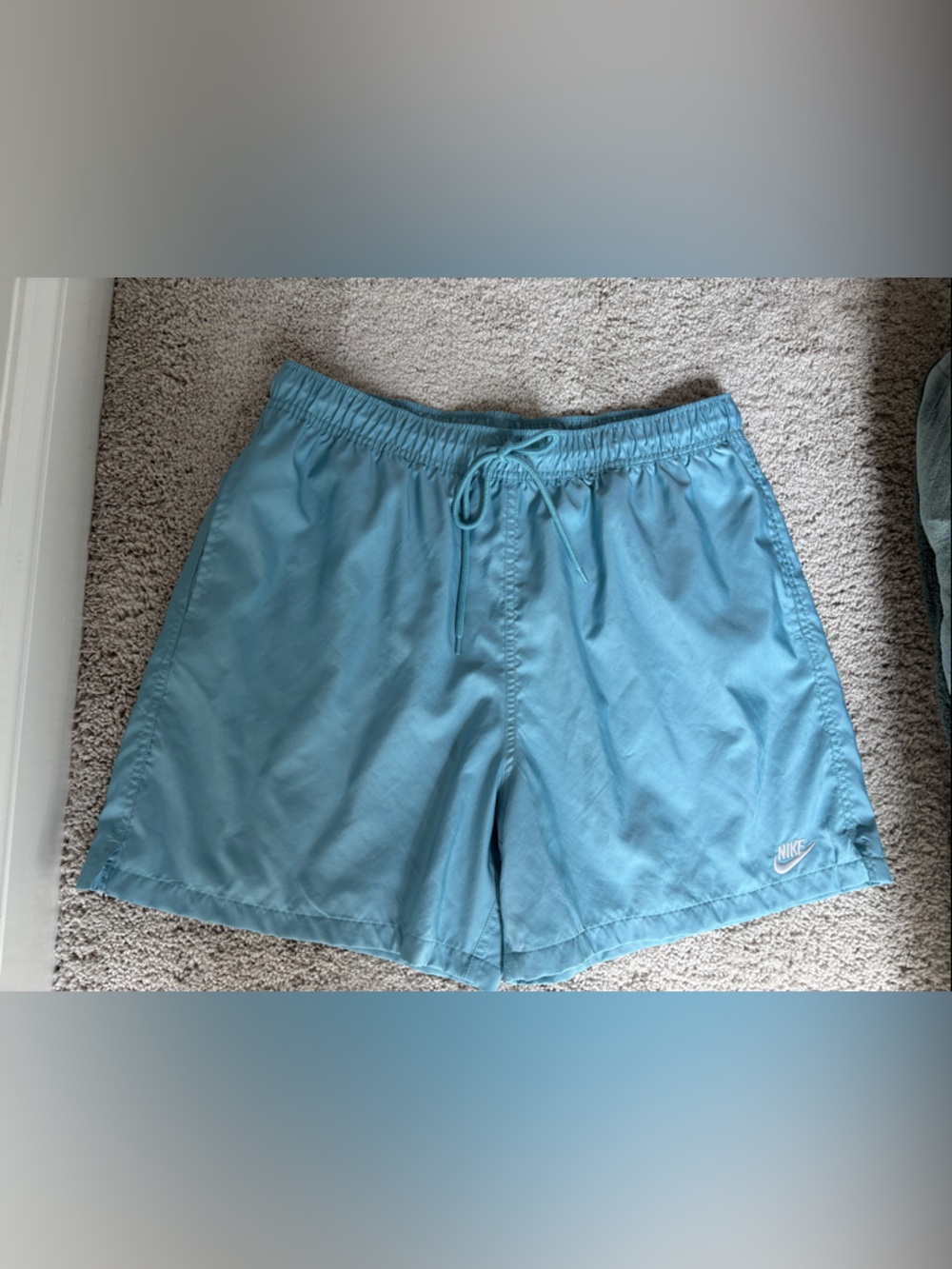 Nike Teal Blue Athletic Shorts